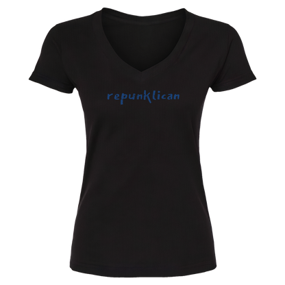 Repunklican Women's V-Neck T-Shirt