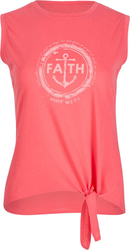Faith Women's Knot Tank Top